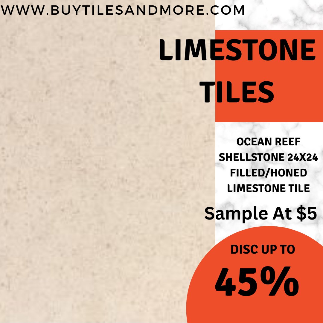 1elinasmith's tweet image. Buy limestone tiles for flooring solution up to 45% off
buytilesandmore.com/flooring/natur…
Limestone Tiles are soft to the touch, but they are durable and can be considered a good option for flooring. 
#limestones #tiles #flooring #limestonetiles #limetiles