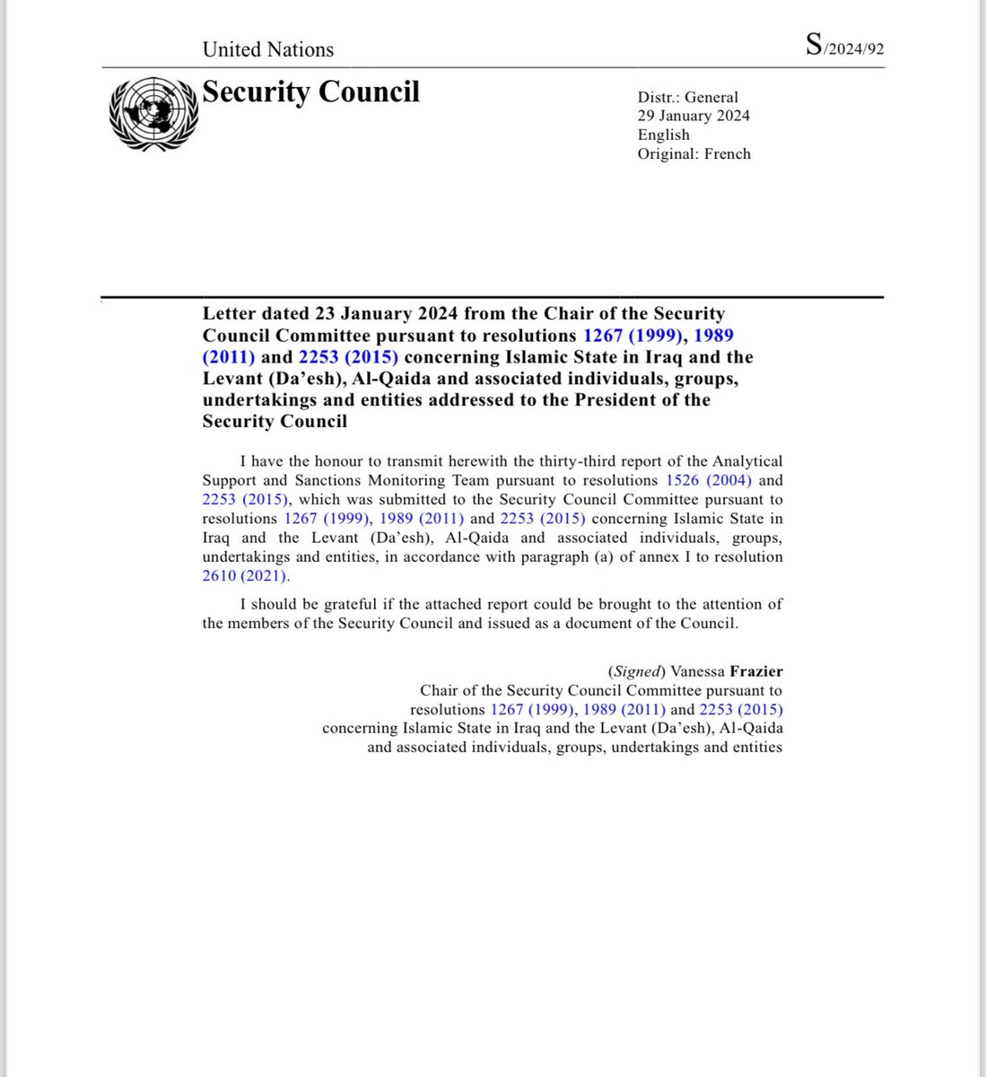 The United Nations Security Council's report published on January 29, 2024 highlights the enduring alliance between the Taliban and Al Qaeda, underscoring the expansion of terror networks such as Al Qaeda and ISKP within Afghanistan. This revelation contradicts the Taliban…