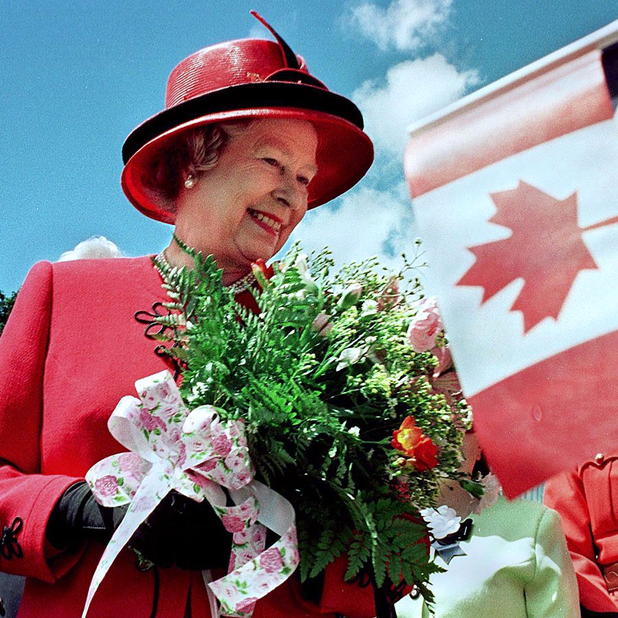 redelitist's tweet photo. In 1983, President Ronald Reagan asked Queen Elizabeth II while she was in California where she was headed, to which she answered:

“Mr. President, I am going home – to Canada.” https://t.co/XyebZkdiGI
