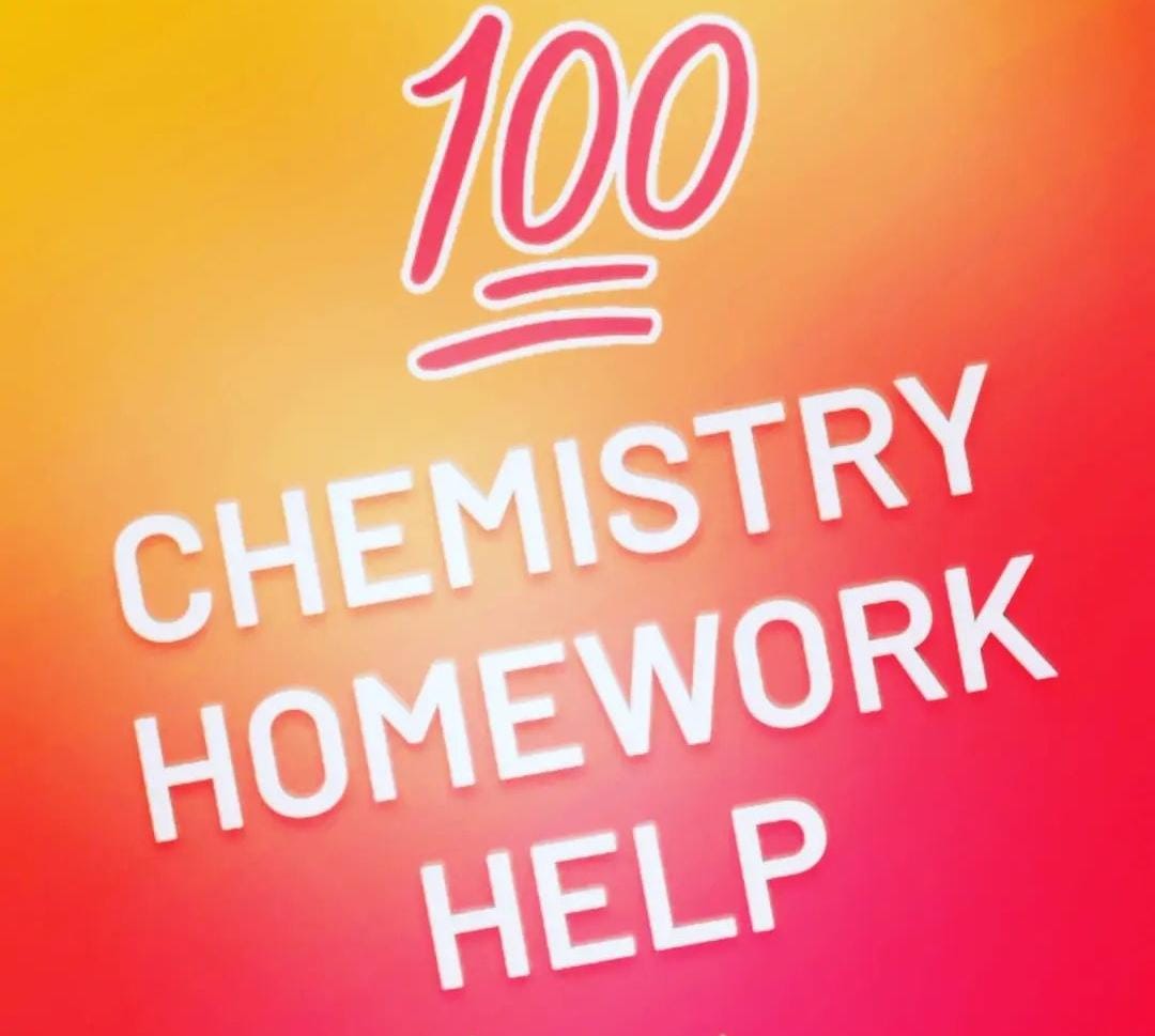 Hit me up for those #chemistry and #labreports assignments.