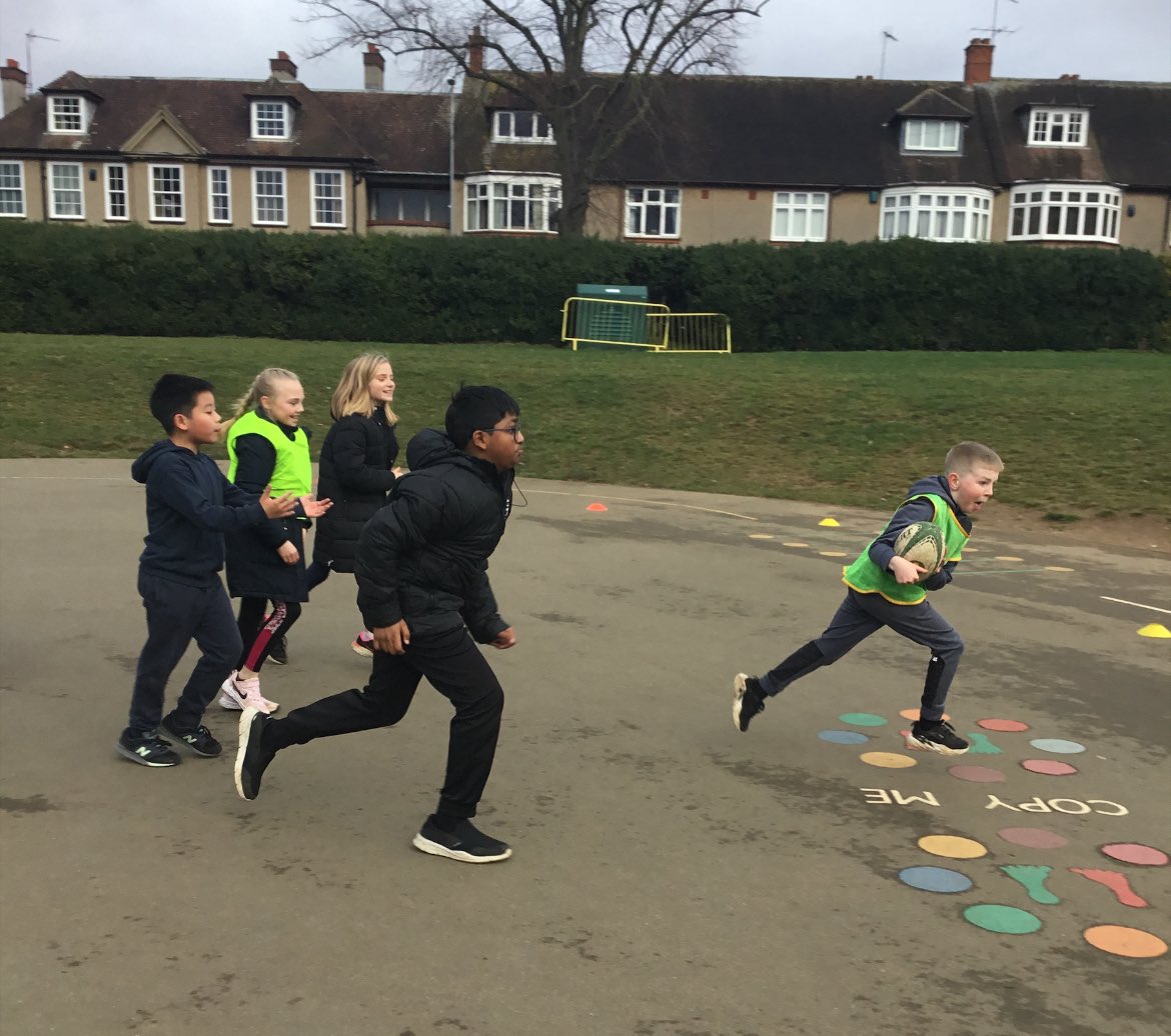 Great day yesterday with @SaintsComm for our rugby takeover day. Thank you, the KS2 children loved their sessions!