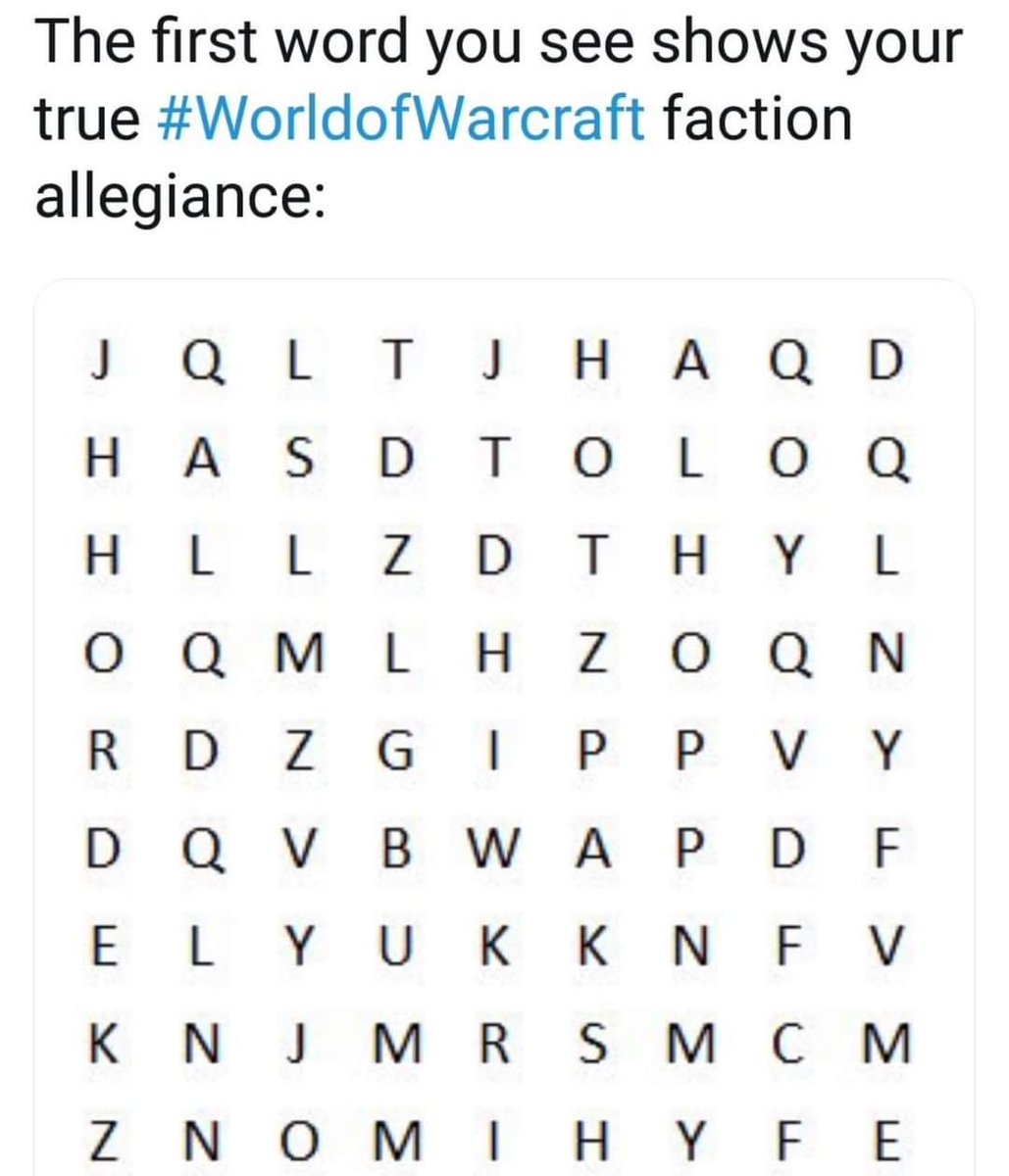 What do you see? #warcraft