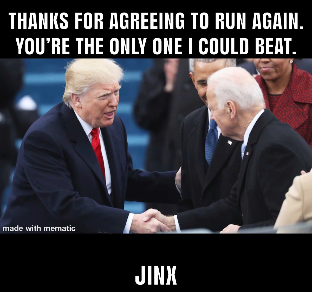 seminefrius's tweet image. 😆😆😆

So of course, the @GOP is going to go with #OneTermTrump over #Haley2024

Don’t forget too…@realDonaldTrump will hand Biden a Dem house &amp;amp; possibly even senate

@NikkiHaley delivers the #GOP ALL THREE BRANCHES

You really cool with this, @GOPChairwoman?