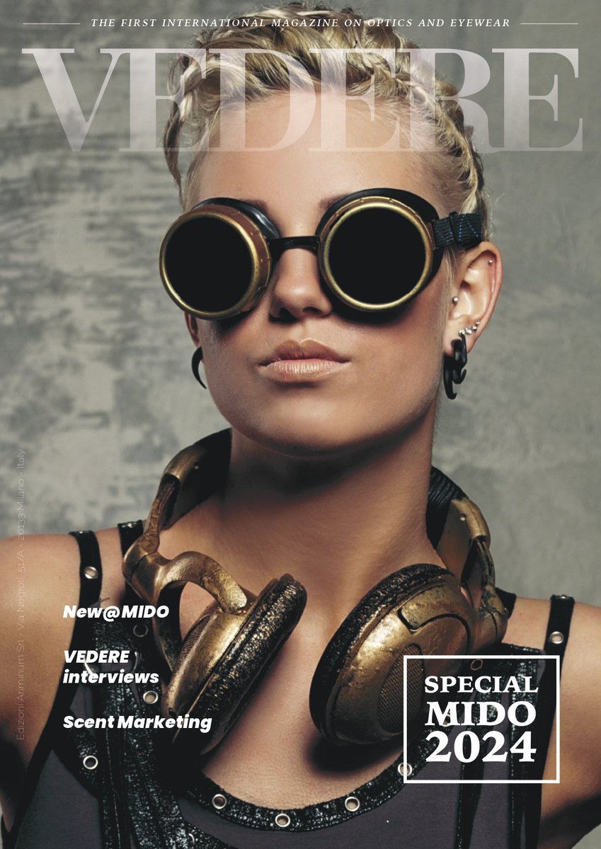 VEDEREIntl's tweet photo. VEDERE Special MIDO 2024
Leggilo on line! Read it online! Link in Bio

@MIDOExhibition  siamo al Press Village - Pad 1 Stand PR 09
At MIDO pick up your hard copy, we are at the Press Village - Hall 1 Stand PR 09

#MIDO2024 #eyewear #occhiali #lenses #ottico #optician #optical https://t.co/H00FijHhMq