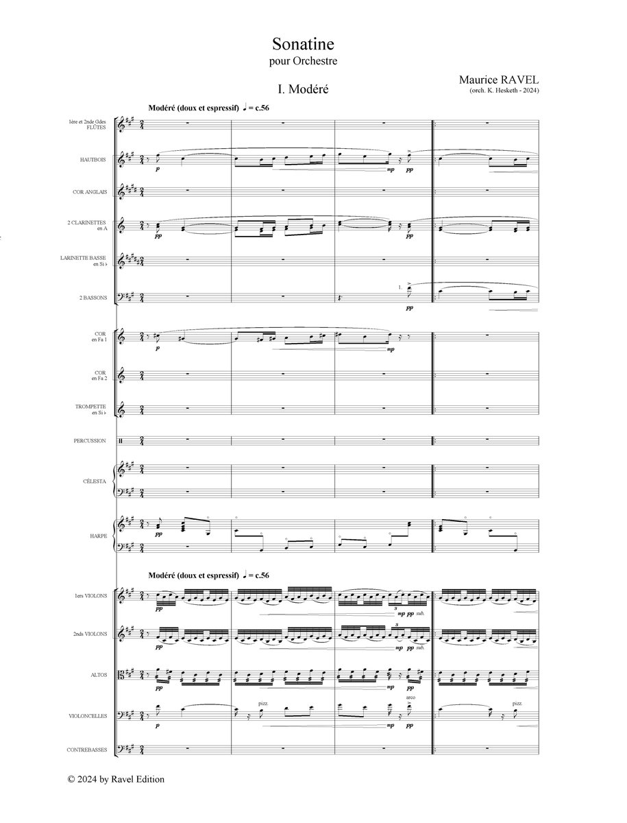 krhes's tweet photo. Ravel Sonatine, Modéré inputted. One mvt. orchestrated, two to go...
#Ravel #Sonatine #orchestration #preproof #chamberorchestra #lotsoffun https://t.co/xV9MgVt0rc