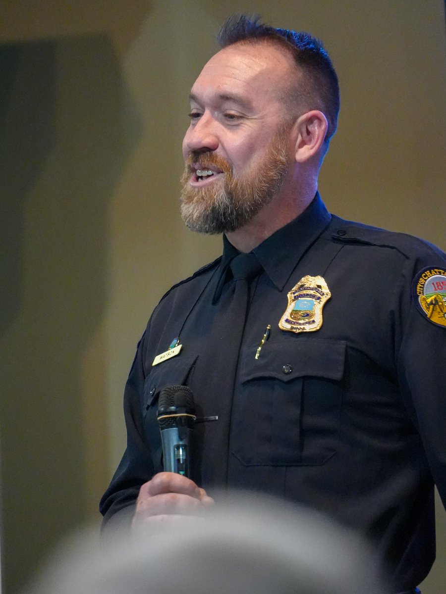 Officer Watson was recognized today by The Rotary Club of Chattanooga for his outstanding work. He was instrumental in the creation of our Crisis Co-Response Unit, which provides licensed clinician support, for the benefit of those undergoing a mental health crisis.