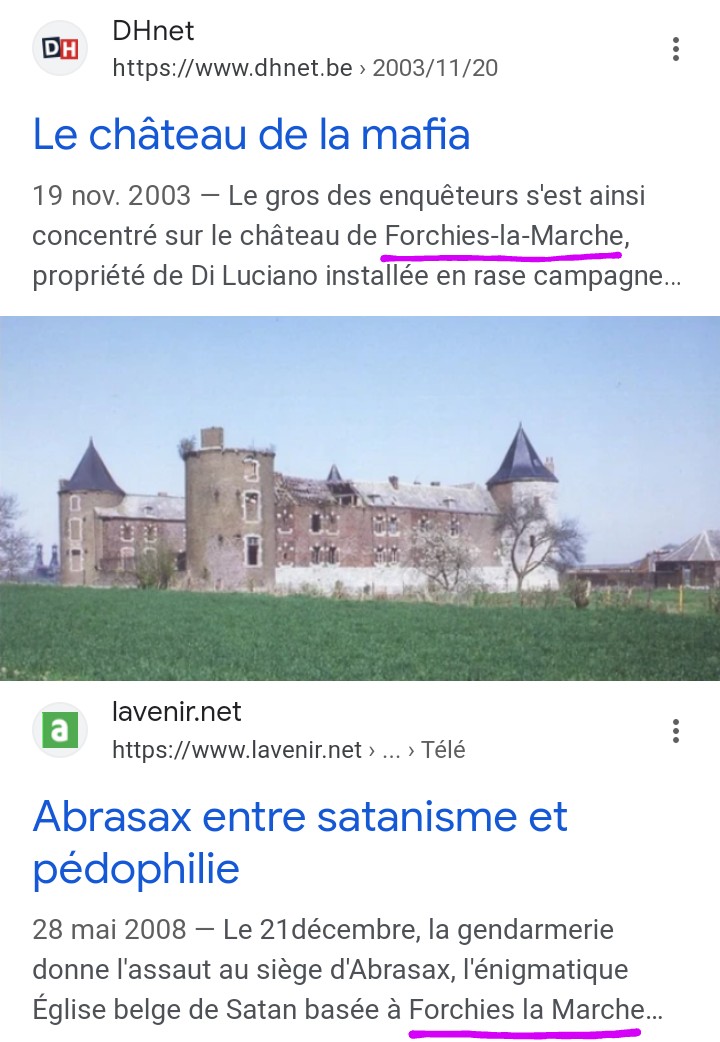 JozDire's tweet photo. Des voisinages improbables🇧🇪!

#ForchiesLaMarche
“Le château de la mafia”, sa vaste cache d'armes souterraine [#Gladio #TueriesDuBrabant], ses visiteurs politiques: pédoRupo &amp; sa secte pédosatanique #Abrasax liée à Dutroux/Nihoul

#AgustaDassault
#RapportATLAS #FelixPrzedborski https://t.co/uzBBCjdvPN