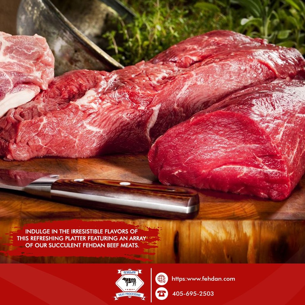 fehdanmeatp1's tweet photo. 📌Get ready to elevate your dining experience with our tender, juicy and tasty meat. 
#Flavors #Tender #Juicy #meat #meatlover https://t.co/hsppbXSziF