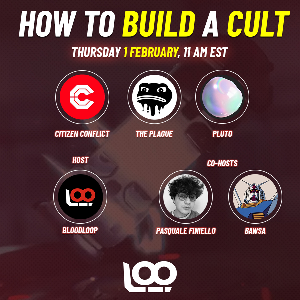 BloodLoopGAME's tweet image. Join us tomorrow as we discuss the dark sides of Communities and how to build a dedicated "cult" around your product!

📅 1 Feb, 11 AM EST

⬇️ Set your reminders below!