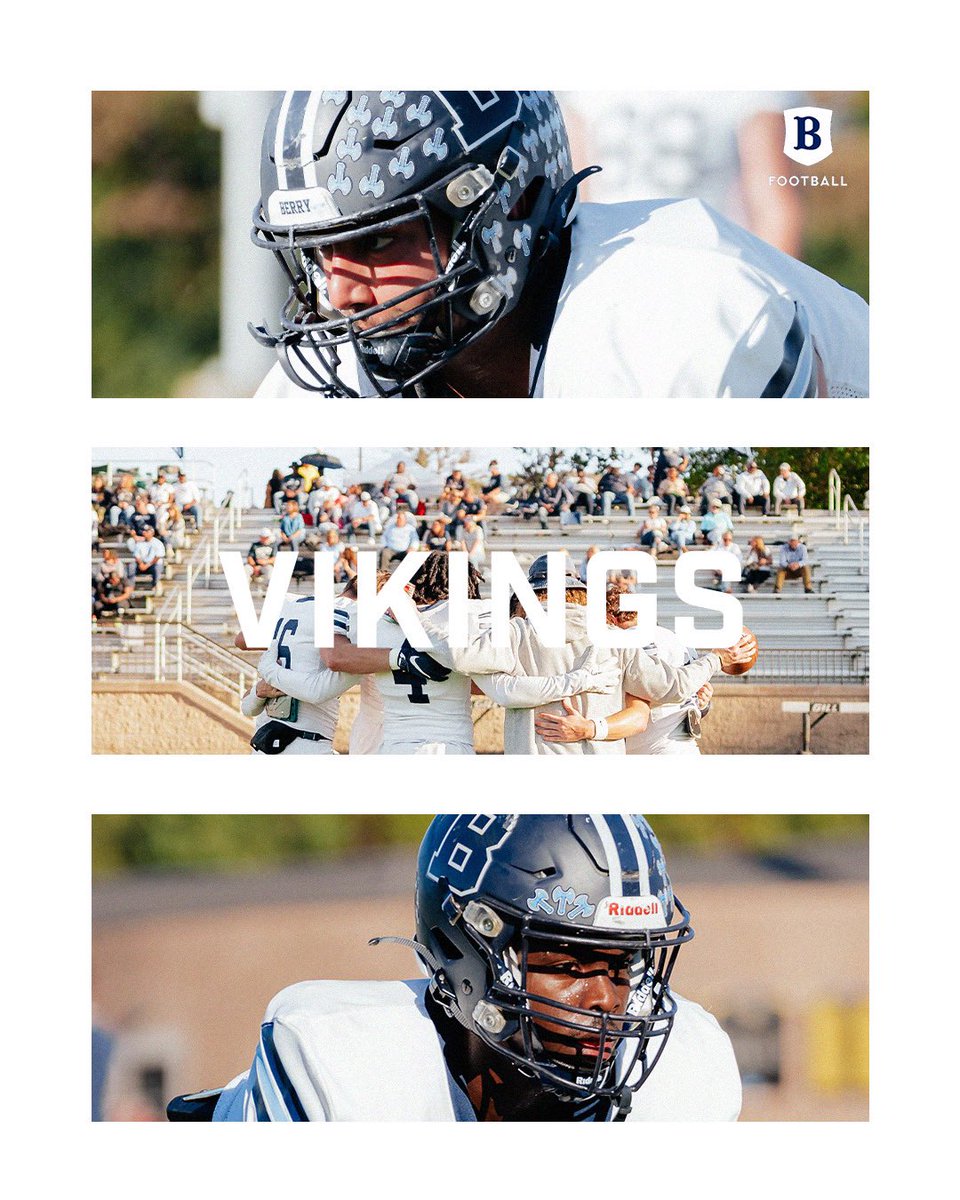 BerryFootball's tweet photo. We’re one week away from February Signing day! Looking forward to introducing the next class of Vikings!

#BerryFootball #BUILD #KeepClimbing #d3fb https://t.co/TA2a7EMqSy