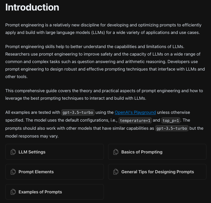 omarsar0's tweet photo. For those who may not know about the project, it's essentially a central place to learn about how to work and build with LLMs. 

There is an introduction for those getting started:

https://t.co/DJ4uoWrBQc https://t.co/H2YsF1CRrZ