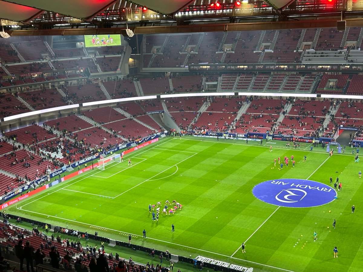 Y a vivir un derbi capital, con los compañeros de <a href="/terrenodefutbol/">⚽ Tᴇʀʀᴇɴᴏ ᴅᴇ Fᴜ́ᴛʙᴏʟ ⚽</a> 
#FUTBOL #ATM #ADRV