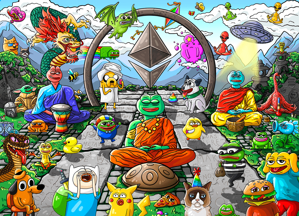 Plazma0x's tweet photo. $PEPE is finally free, time to make $PEPE great. https://t.co/2HhjP0hjrU