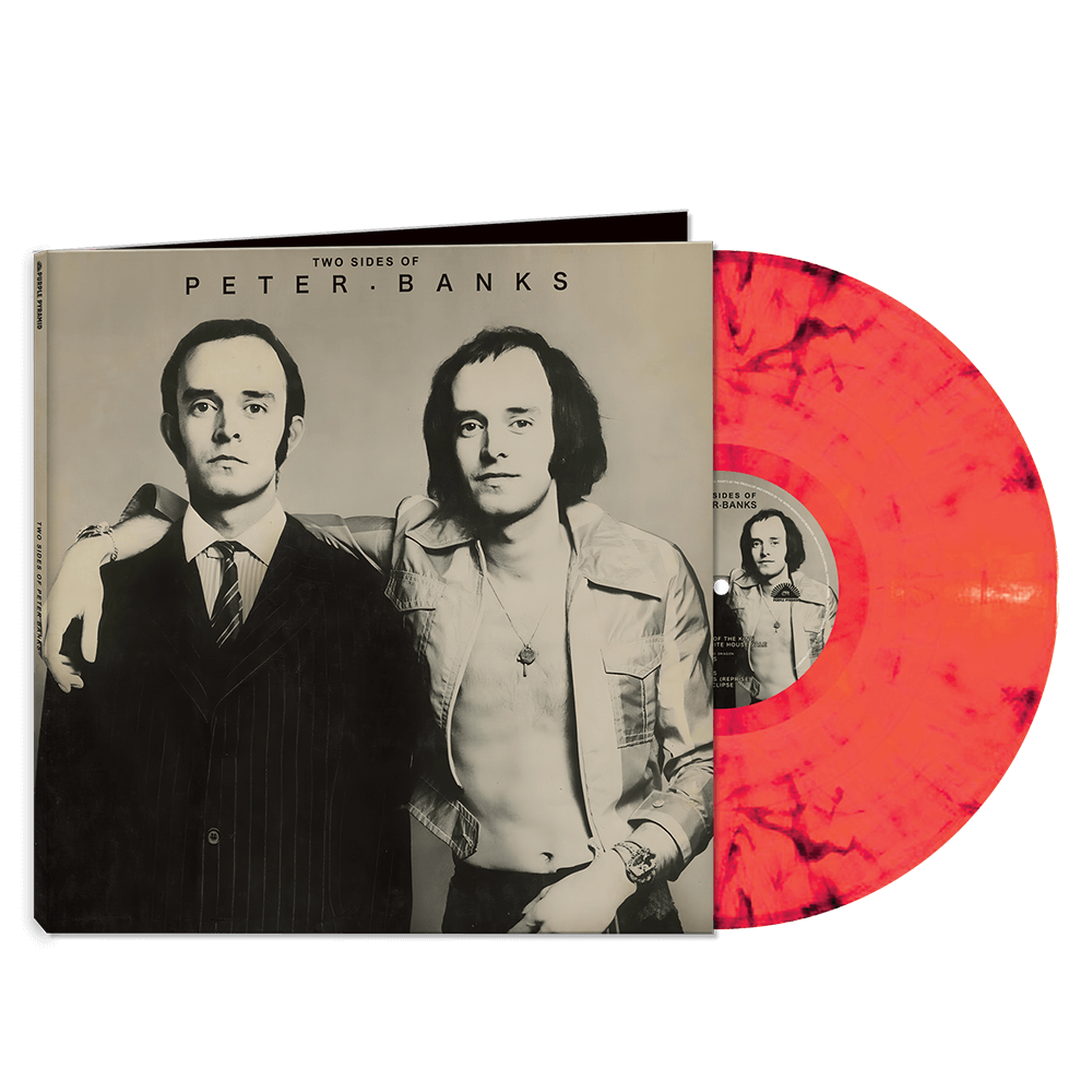 New collector's edition red marble vinyl from Cleopatra Records: 'Two Sides of Peter Banks' cleorecs.com/store/shop/pet…