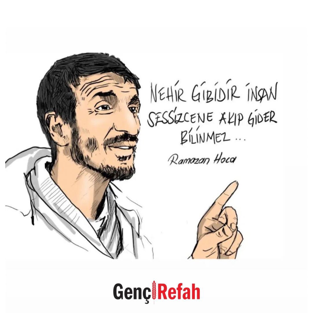 İman ettiği hakikatleri korkmadan söyleyen cesur bir Müslümandı  #ramazanhoca

Rabbim merhameti ile muamele eylesin.
Mekanı cennet olsun.