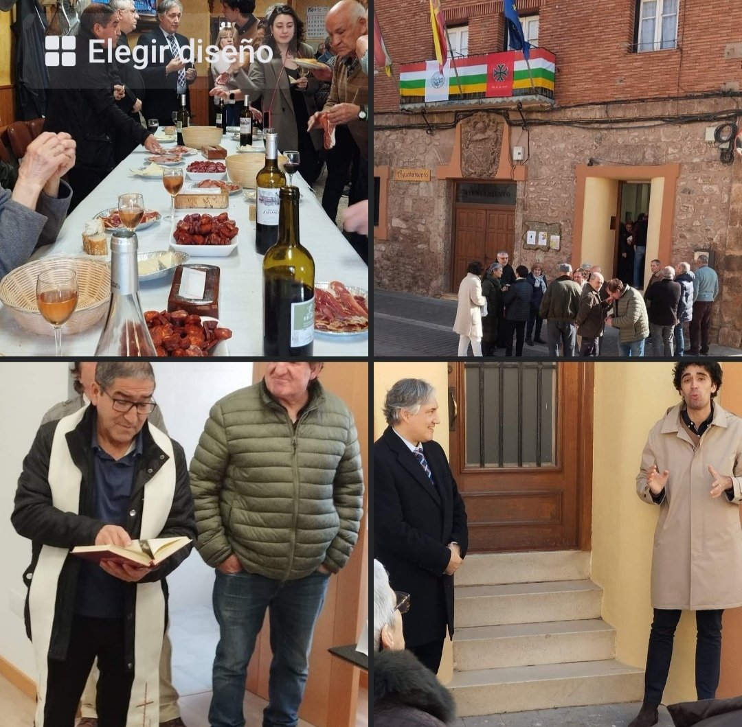visitYuso's tweet photo. Hoy Día de #SantaPotamia en #sanmillandelacogolla , con la inauguración de la #Ciberteca . Los vecinos han acudido a la misa de Santa Potamia y lunch en el bar del pueblo acompañados por el Padre Prior de Yuso, alcalde Ismael Maestro , Consejero de Cultura @JLPerezPastor , etc https://t.co/xESlgxPb9o