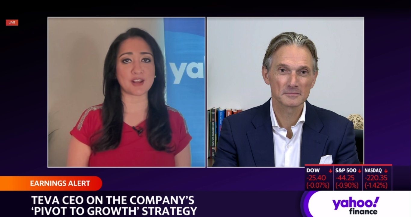 Yahoo finance teva deals