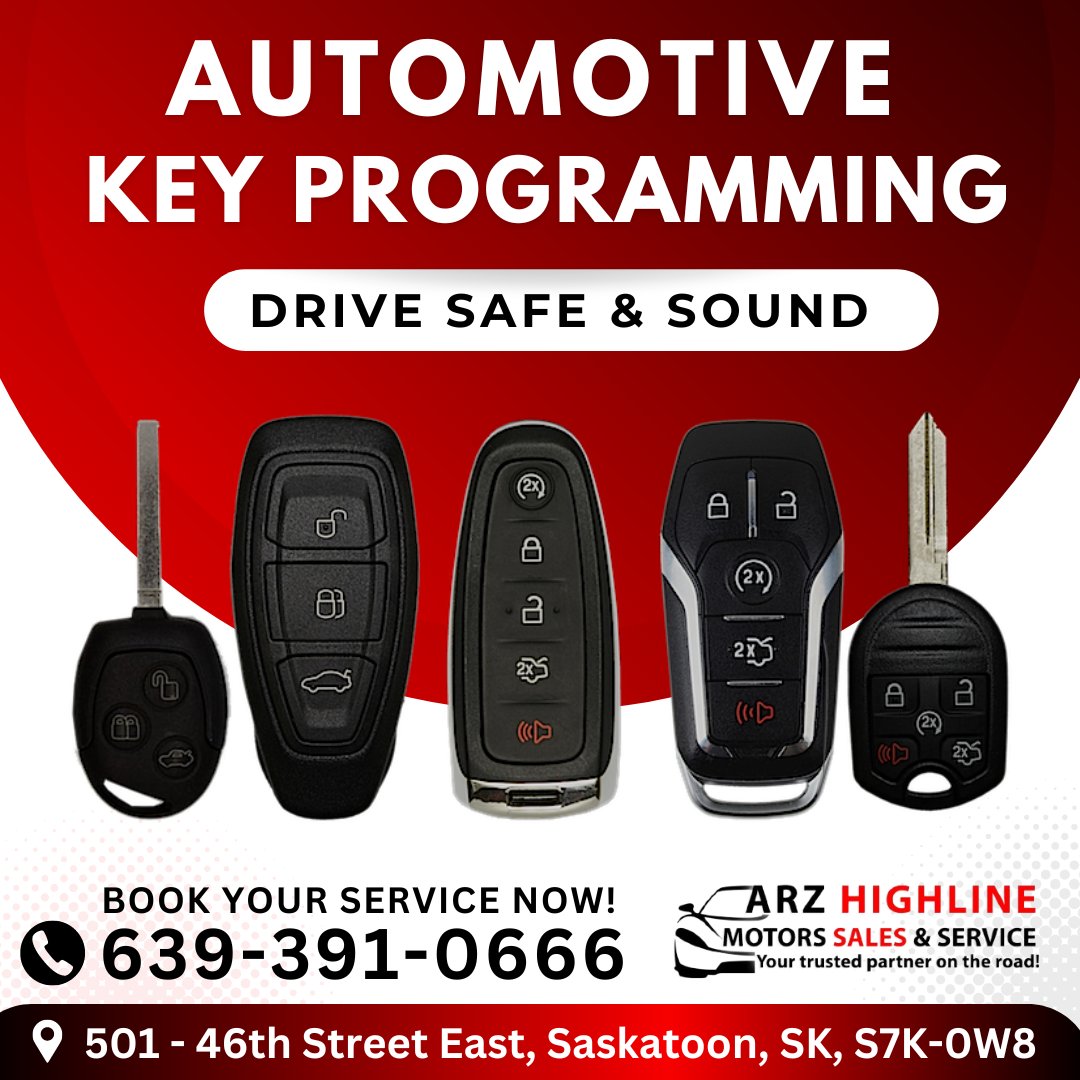 ArzMotors's tweet photo. Call us: 639.391.0666 
Address: Office #4, 501-46th Street E, Saskatoon, SK, Canada.
Visit: https://t.co/TIpS5C0lUr

#KeyProgramming , #TransponderKeys , #SmartKeyProgramming , #AutoKeyProgram , #ECUProgramming , #CarKeyCoding , #VehicleKeyProgramming , #RemoteKeyProgramming https://t.co/yVUAsPQpLR