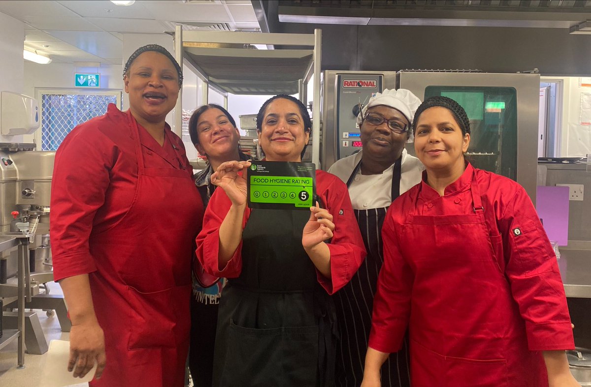 Congratulations to our amazing kitchen team who secured their 5 star food hygiene rating at their unannounced inspection today. We all love the healthy and delicious meals and the happy service from Hermine and her team. Bravo! 👏🏼 ⭐️⭐️⭐️⭐️⭐️