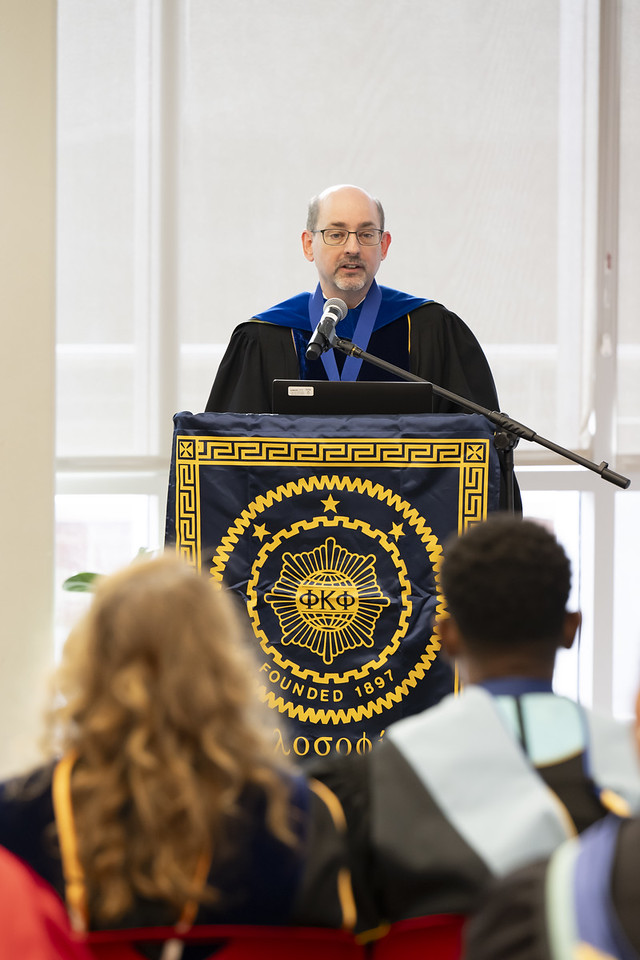 Pleased to announce that @WSSURAMS has launched The Honor Society of Phi Kappa Phi. During a ceremony with Dr. Newcomer, @phikappaphi Executive Director, WSSU chartered its new chapter, demonstrating our commitment to student success, academic excellence, and lifelong learning.