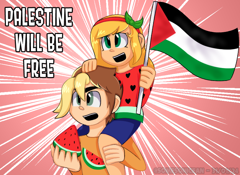 SomeSonicFan's tweet photo. from the river to the sea🍉
#FreePalestine #CeasefireNOW https://t.co/HKeznhABd0