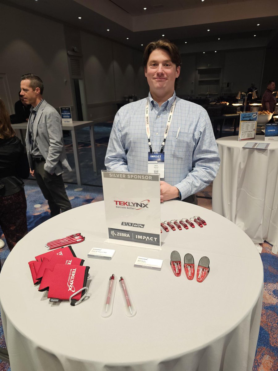 TEKLYNX's tweet image. Our Sales Director, Nick Recht and Product Manager, Travis Wayne are representing TEKLYNX at @ZebraTechnology Sales Kick-Off in Orlando, FL this week! Make sure to stop by and say hello! #ZebraSKO #zebrapartner