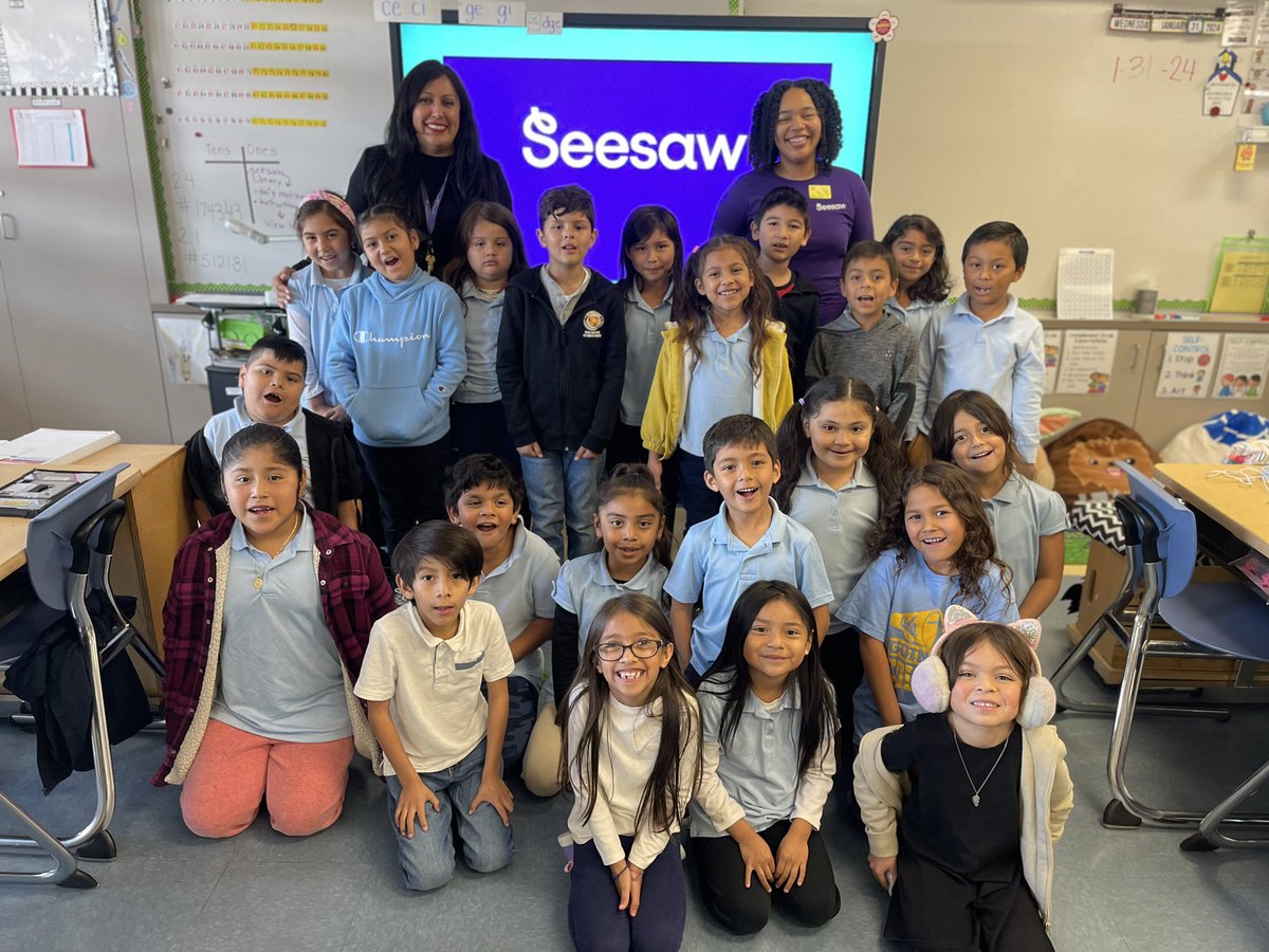 #Seesaw @Seesaw in the classroom. Collaboration, creativity, learning with Danielle Orange-Scott instructional partner! #Magnetfirsties @MaywoodLEADERS @ITI_LAUSD @LASchoolsEast