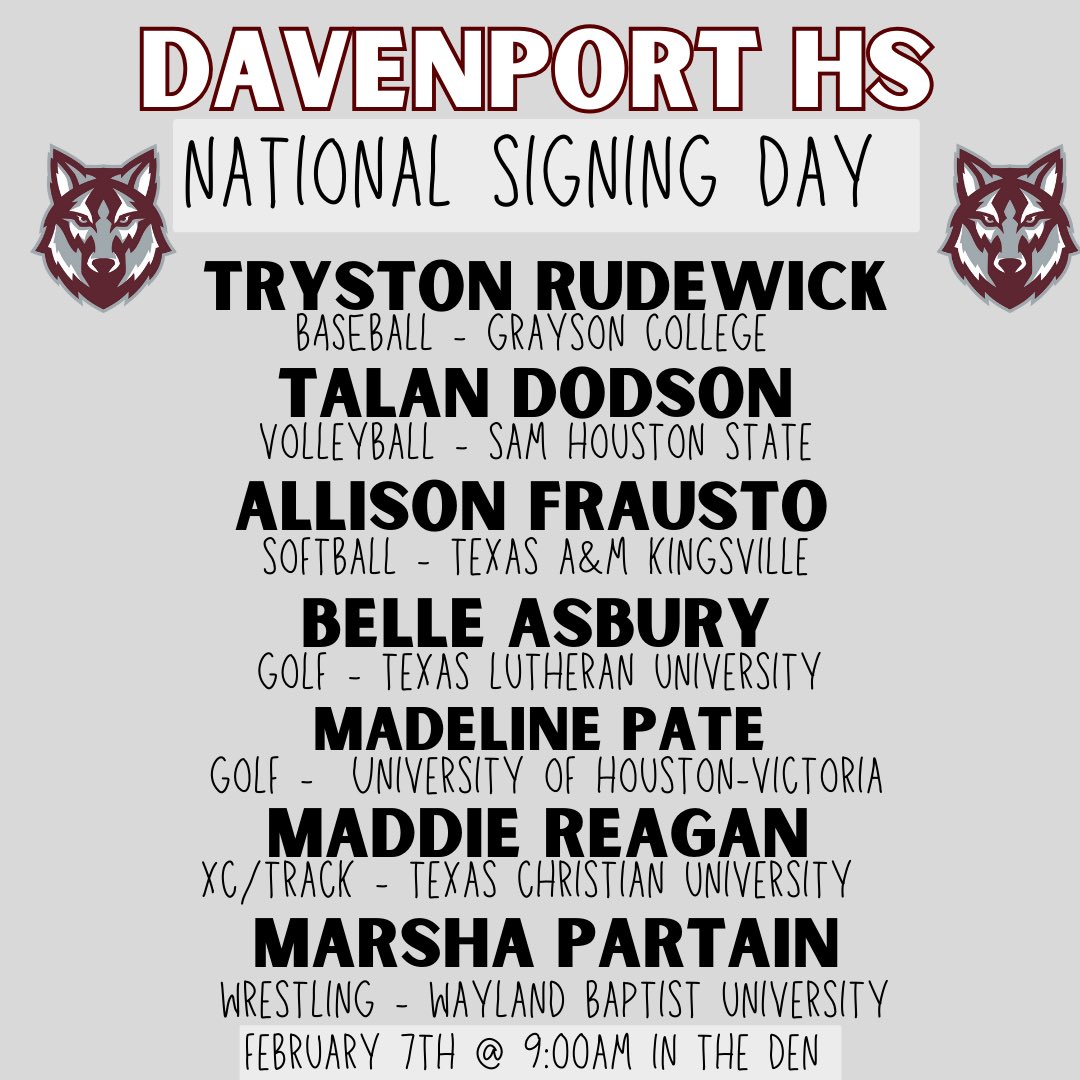 DHS Wolves Athletics tweet media