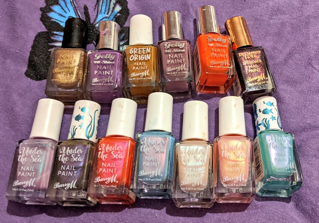 Astrozombies777's tweet image. Bit of a Barry M nail polish obsession! 💅🏼 #BarryM