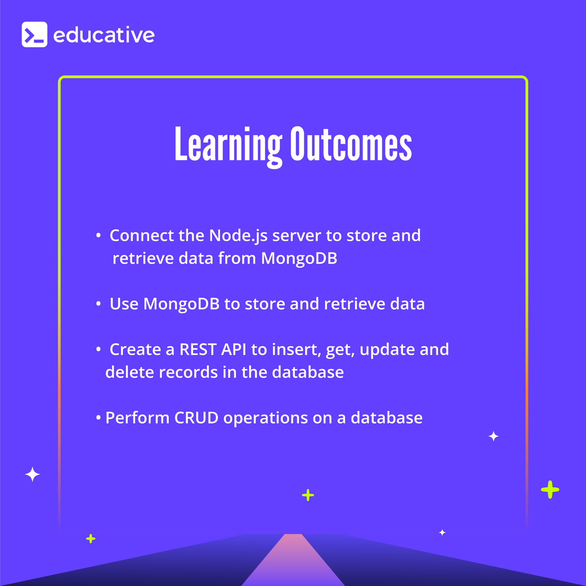 EducativeInc's tweet image. Dive into #Node.js with beginner-friendly projects with Building a REST API for Image-Sharing with Node.js!

Learn essentials &amp;amp; build your portfolio!

&amp;gt;&amp;gt; educat.tv/3Sndara

#CodingProjects