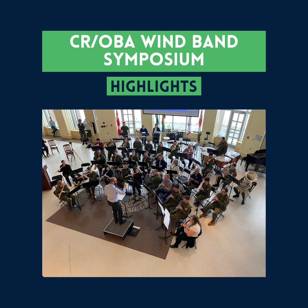 ON_Band's tweet photo. Congratulations to all involved in organizing and participating in this year's Capital Region/OBA Wind Band Symposium! A special thank you to our clinician Dr. Cynthia Johnston Turner for her invaluable contributions. 

#GoBand! https://t.co/A8TrfyQ56s