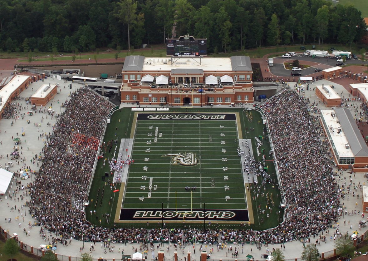 After a great conversation with @CoachM_Miller I’m blessed to receive an offer from Charlotte! @MarvinRidgeFB