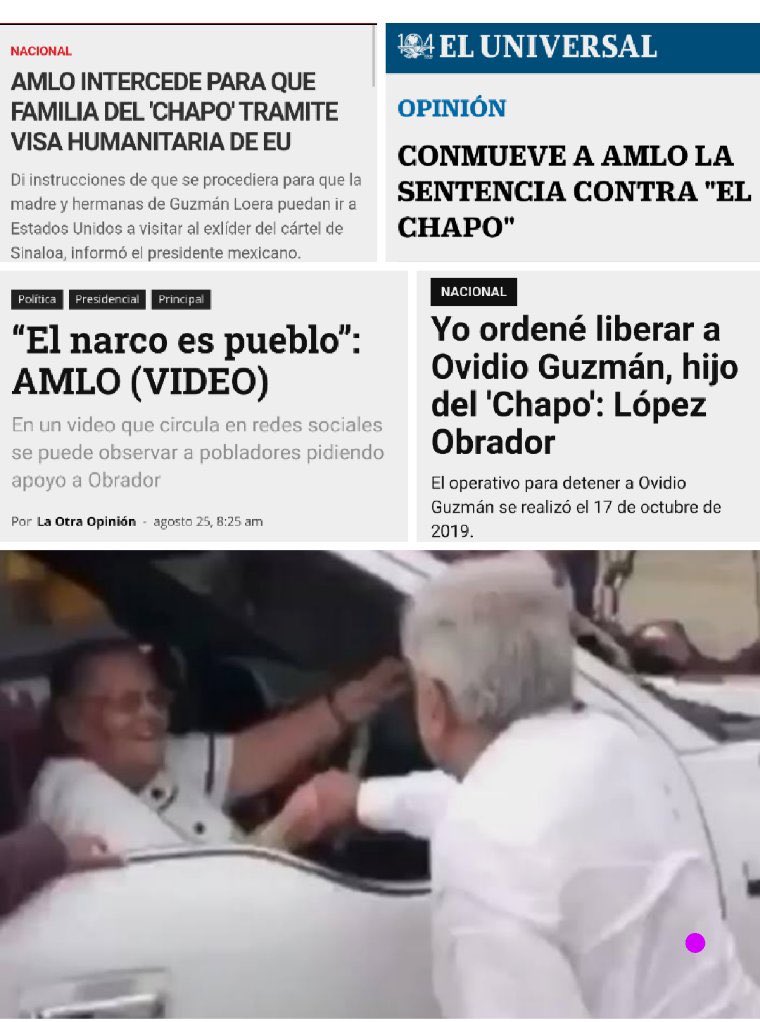 Obradoristas, les tengo muy malas noticias. Tanto las acusaciones contra Genaro García Luna como las acusaciones contra @lopezobrador_ parten de declaraciones emitidas por testigos protegidos de la DEA.

La gran diferencia es que solamente en el caso de AMLO hay evidencia