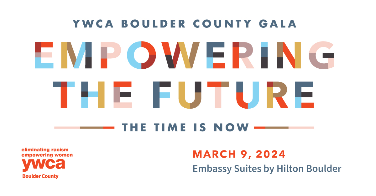 Join us for a FUN night out for a GREAT cause! On 3/9, we'll be hosting our 2024 gala. This is a pivotal year to unite as a community &amp; celebrate those working to eliminate racism &amp; empower women. Learn more about the event &amp; buy your tickets now: ywcaboulder.org/events-feed/ga…