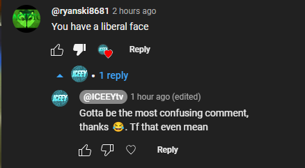 ICEEYco's tweet photo. I love YouTube  😂 (bro was spittin' 🥵) https://t.co/8MwatkQerq