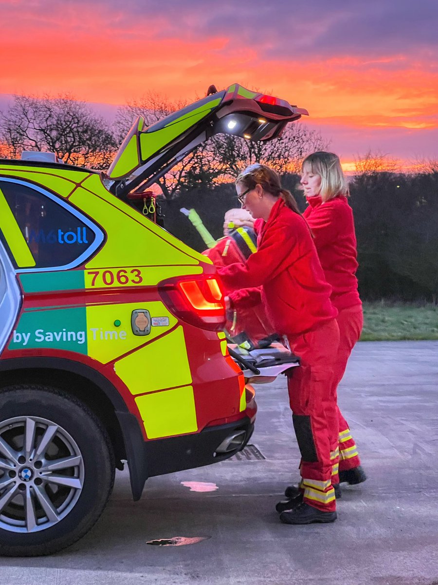 Red sky in the morning… I suppose