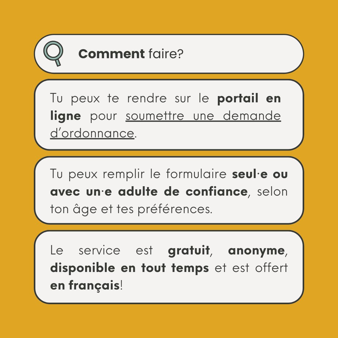 Depuis le 29 janvier, les Britanno-Colombien·nes peuvent utiliser le Tribunal de résolution civile (CRT) pour signaler le partage non-consenti d'images intimes. 🧡

civilresolutionbc.ca/solution-explo…

#TribunalDeRésolutionCivile #PartageNonConsenti #Sextorsion