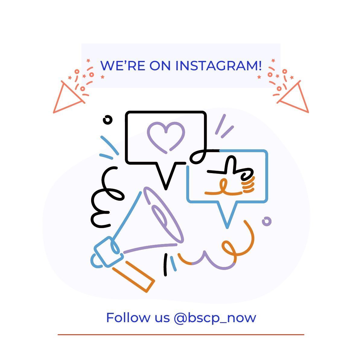 BSCP is now on Instagram!! Our first post is now live, so it would be amazing if you could follow our page or engage with our post by liking, commenting, sharing, or saving it.

You can find our post on Instagram by clicking the following link: buff.ly/42nmUGl.