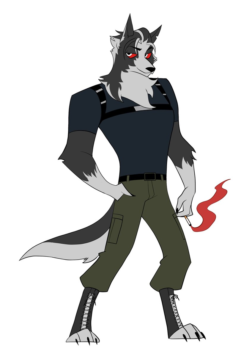 lollypop_LLP's tweet photo. My OC 'Clinton' As hellhound again
thanks @mobrinono for this art !!
#HazbinHotel #HelluvaBoss #hellhound #houndsona https://t.co/PF7JLPLUC9