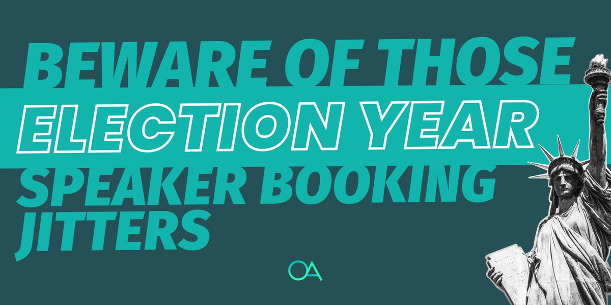 🎙️ Dive into the challenges of booking #speakers for #events during an election year! Our latest blog explores the challenges of finding the perfect voice for your event amidst the political chatter. 🗳️✨ #EventPlanning #SpeakerSelection #ElectionYear outspokenagency.com/blog/2024/1/31…