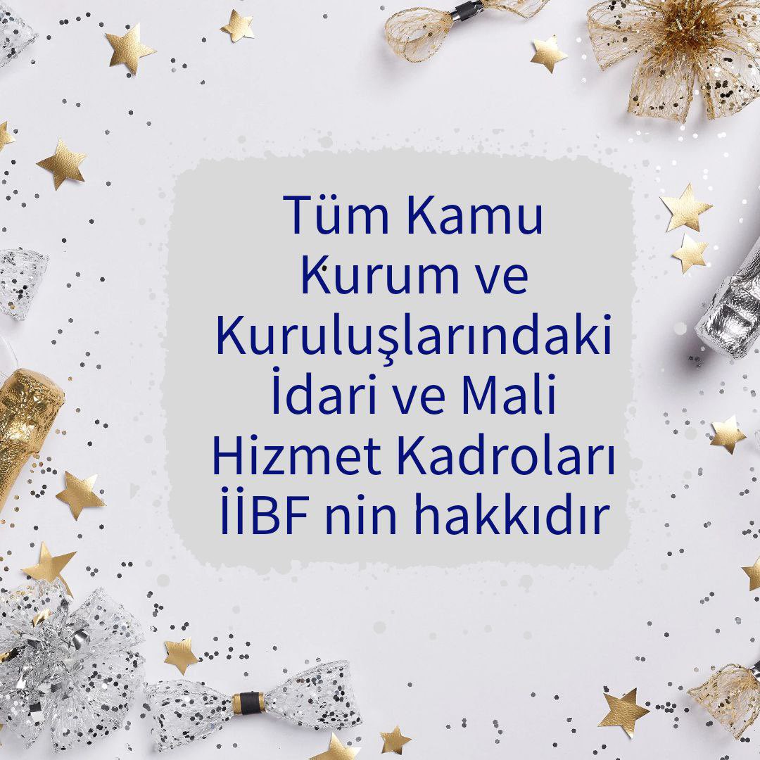 Tüm idari kadrolardaki idari ve mali hizmet kadroları sadece iibf lisans gurubuna aittir

SosyalGüvenlik KurumuAlımı