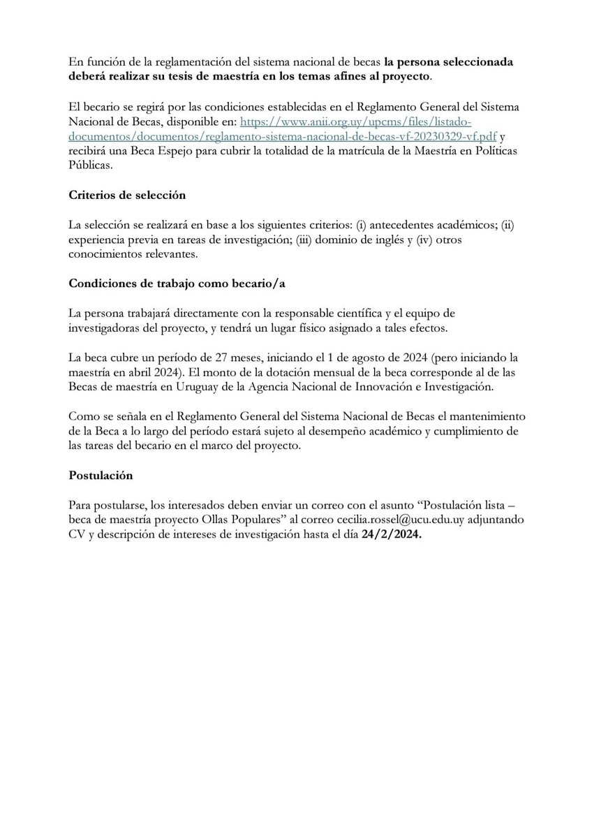 📢¿Estás interesado en cursar la Maestría en Políticas Públicas o la Maestría en Administración Pública en la <a href="/UCUoficial/">Universidad Católica</a>? ¡Atención a esta convocatoria! 👇