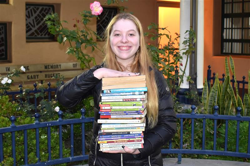 Meet Ella! Ella is a 16-year-old high school student who recently donated over 500 books to Father Joe’s Villages. Access to books and reading material is essential for student literacy and development. Learn about this incredible act of generosity at my.neighbor.org/books-for-yout….