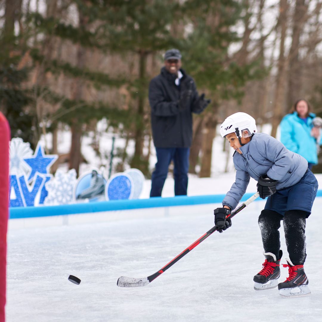 “The gifting of the hockey rink to Keegan has benefited him tremendously.” – Keith, Keegan’s dad @MakeAWish @MakeAWishMI