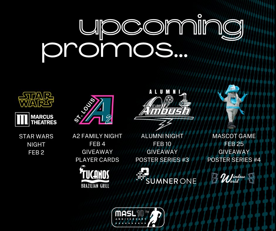 ⚡ Exciting News! 🎉 

Are you ready for our upcoming promos for February? 

#RiseAsOne #MASL #2324Season #LetsGooooo #AmbushFamily #AmbushNation #Family #Community #Passion #Dedication #Tradition