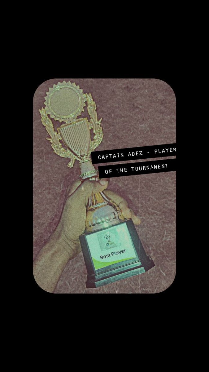 hfworld_'s tweet photo. Player of the tournament. 🏆 🏅

@Classicadez01 Adez of @SMART_FC_21 FC

🎮 Five games
🚫 Three clean sheets
⚽️ One crucial semi final goal

The center back stood tall like a legend he is and as captain of the side, led by example to help retain their title.

#ESGvol3 #FUNAAB https://t.co/LC0UjYF1eh