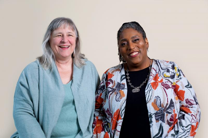 Annie Bloom's Books welcomes authors Roxy Manning &amp; Sarah Peyton for readings and discussions centered on their two new books, How to Have Antiracist Conversations and The Antiracist Heart. #antiracist
Event details and book orders here: 
annieblooms.com/event/reading-…