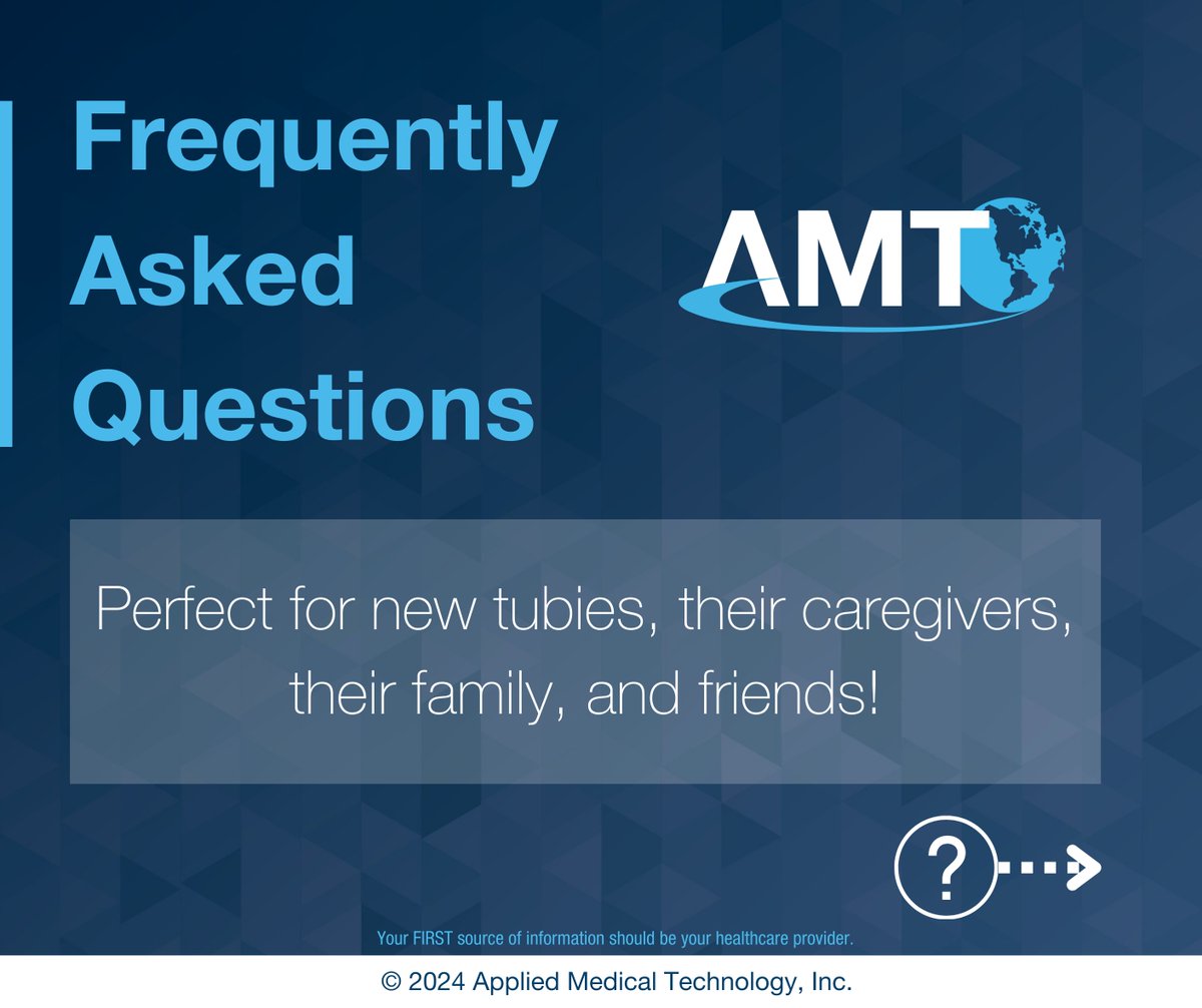 AMT_Family's tweet photo. Ever felt like tube feeding should come with a handbook? Us too! 

We compiled some of our most common tube feeding questions and answers, perfect to share with friends, family, or anyone curious! 

For more information, please visit: https://t.co/rr2GzpQAu9

#AMT_Family (1/2) https://t.co/ANr8axzovy