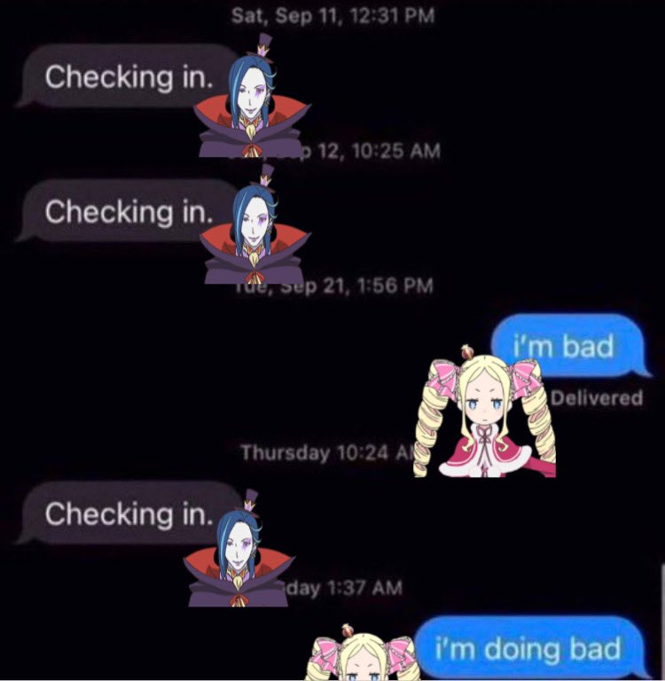 Incorrect Re:Zero Quotes (@incorrect_rz) on Twitter photo 