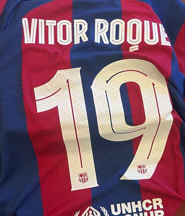 fcbisprime's tweet photo. 💥SORTEAZO 

🎁 Camiseta de Vitor Roque entre todos los que den RT + MG + FOLLOW a @DeporteParaiso y @marc98martinez 

✈️ Envio internacional

🎟️ Ganador día 4 de febrero. https://t.co/kSdB9xzIRv